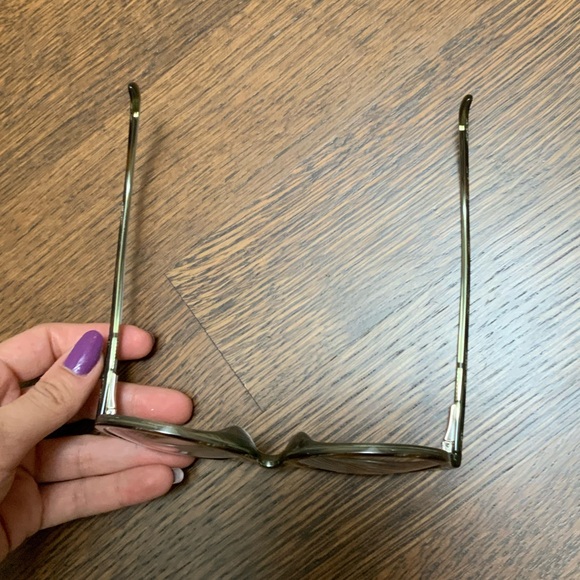 ZENNI X Keke Palmer Artsy Round Prescription Eyeglasses Green Tortoise Shell - Picture 5 of 15